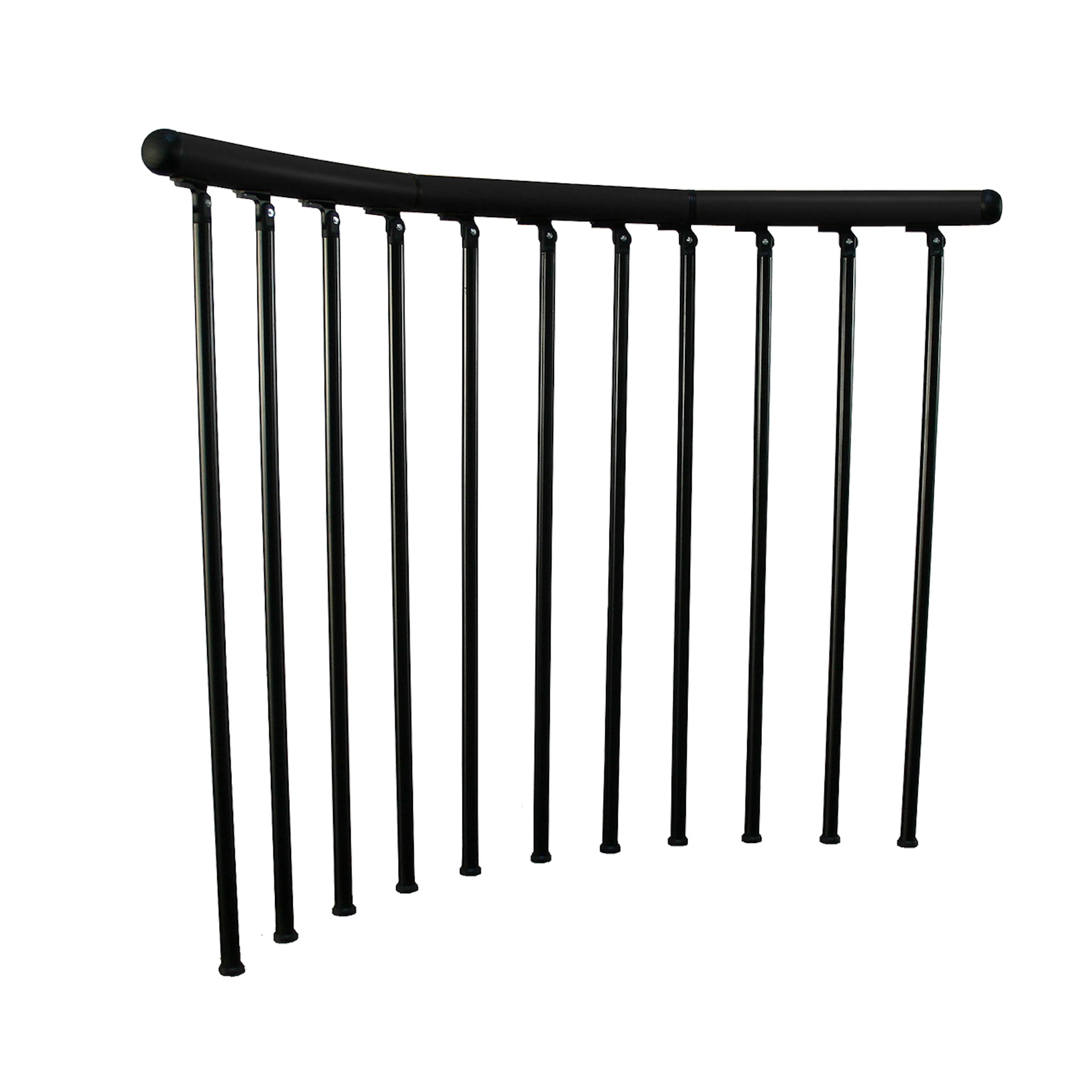 Skyddsräcke Byggera Euro Design/Paris Svart