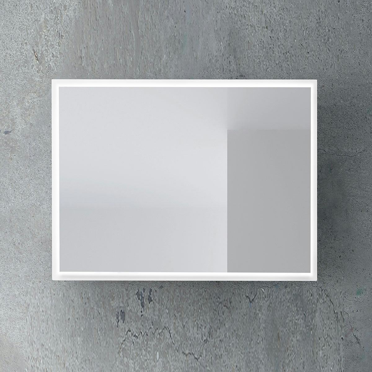 Spegel 4AQUA Luna Med Ram