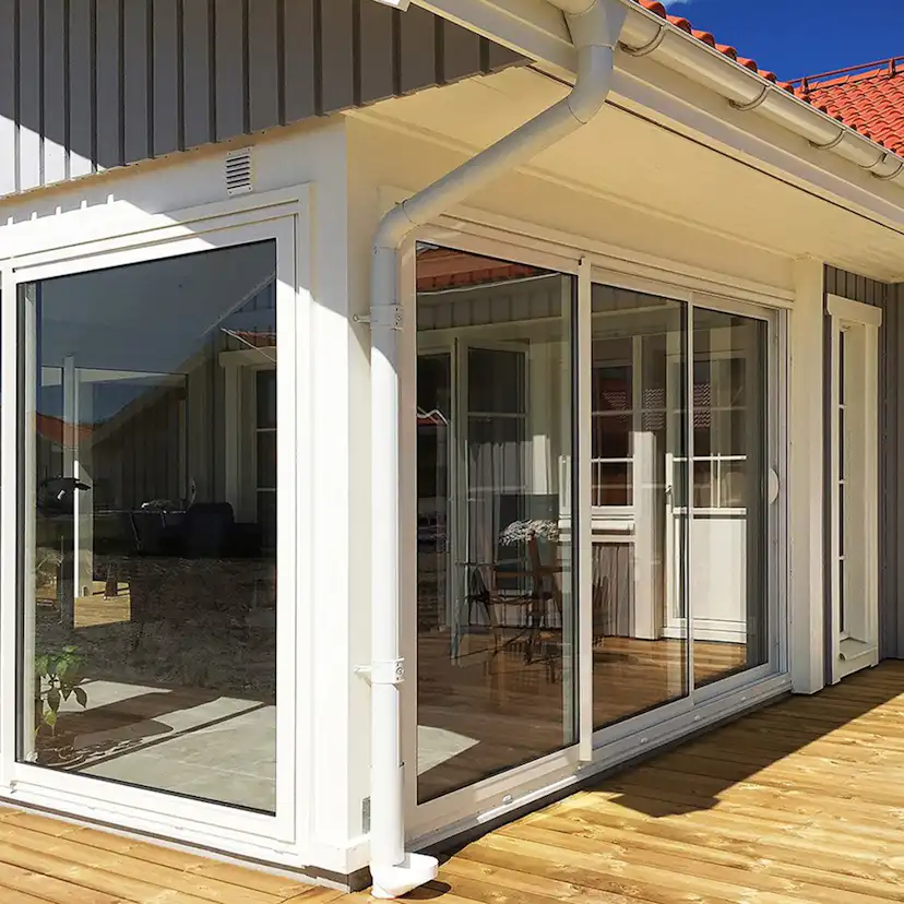 Slagdörr Halle Thermo 2-Glas