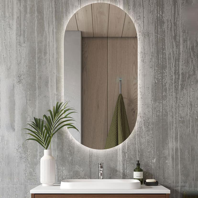 Badrumsspegel INR Slot