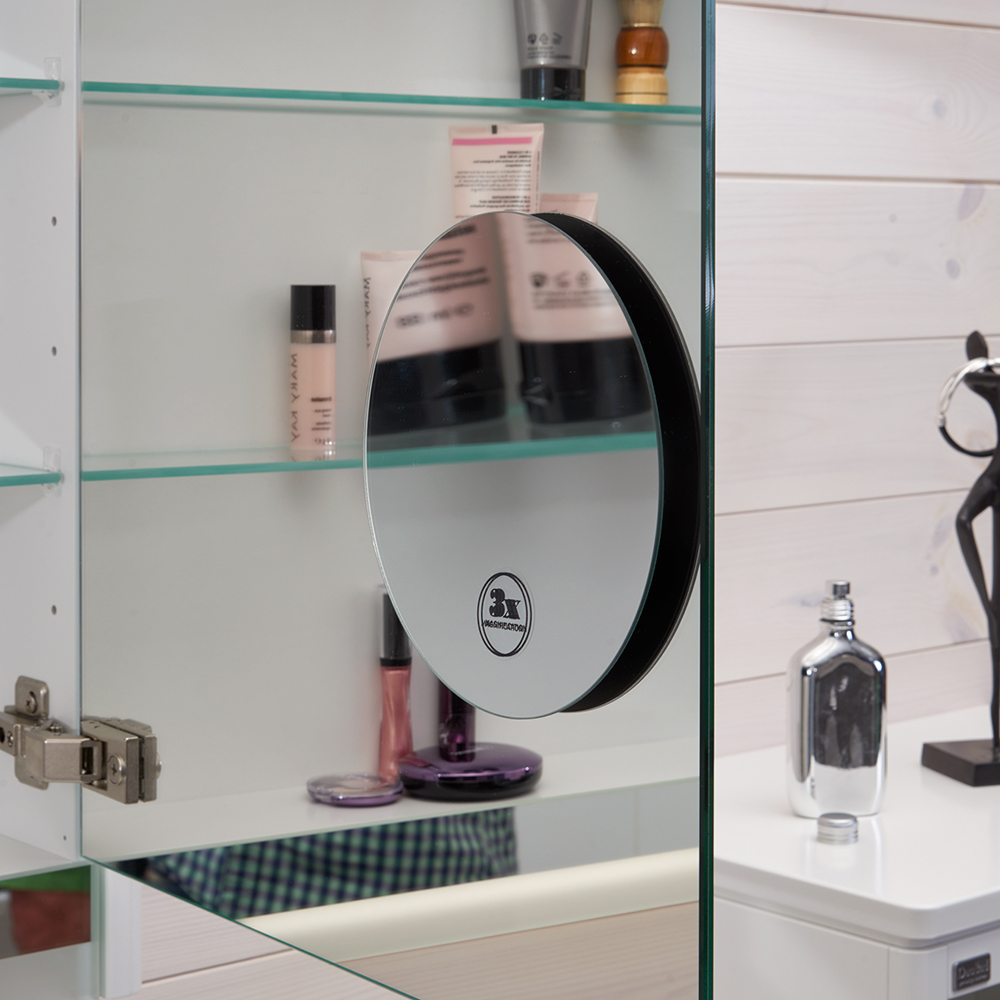 Sminkspegel DuoBad Rund