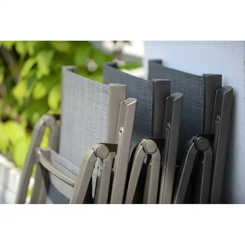 Matgrupp LifestyleGarden Solana 200 cm med 6 Positionsstolar