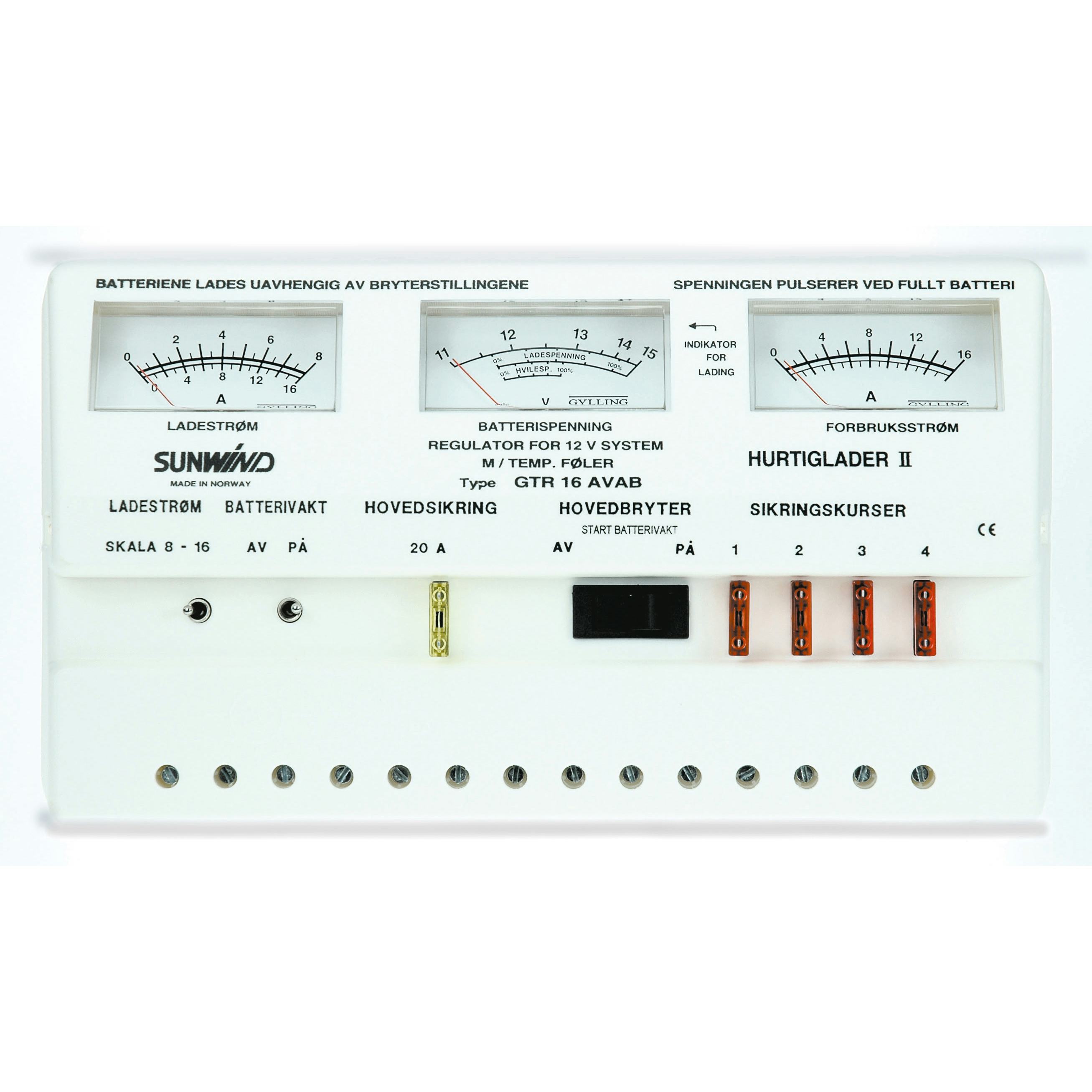 Solcellsregulator Sunwind 20 AVAB