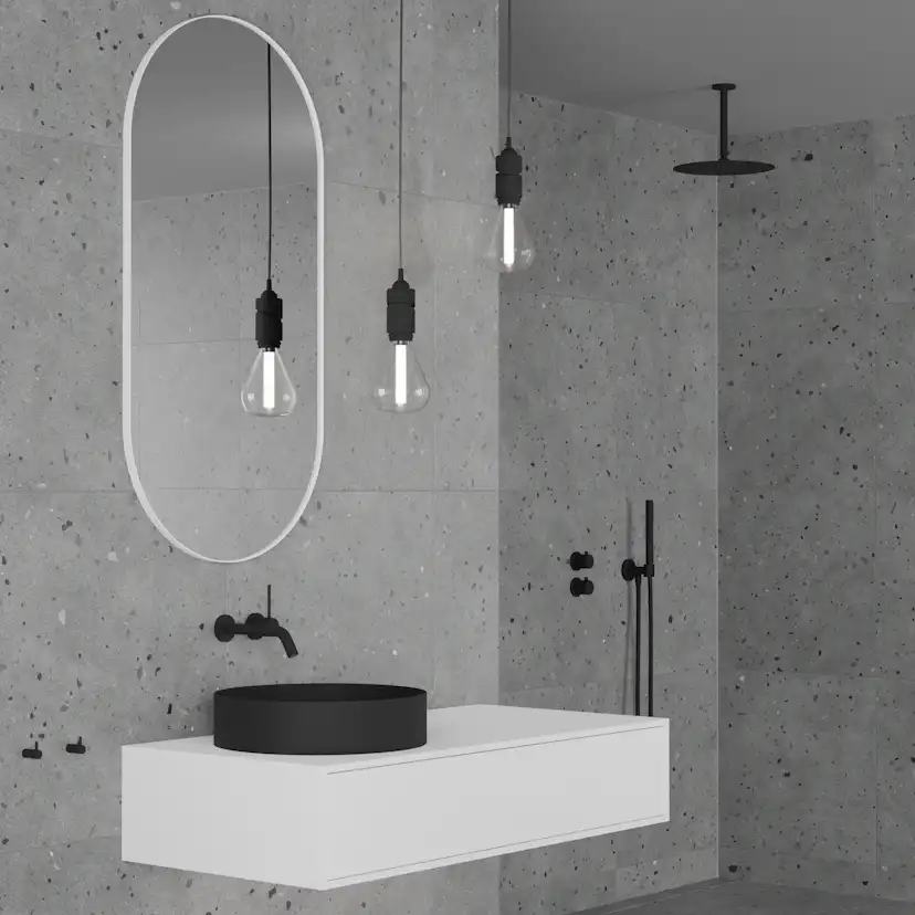 Tvättställsblandare Scandtap Steel Harmonized 1 för Inbyggnad