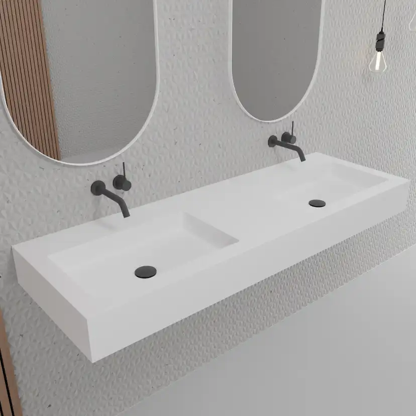 Tvättställsblandare Scandtap Steel Harmonized 1 för Inbyggnad