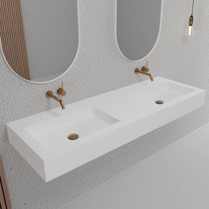 Tvättställsblandare Scandtap Steel Harmonized 1 för Inbyggnad