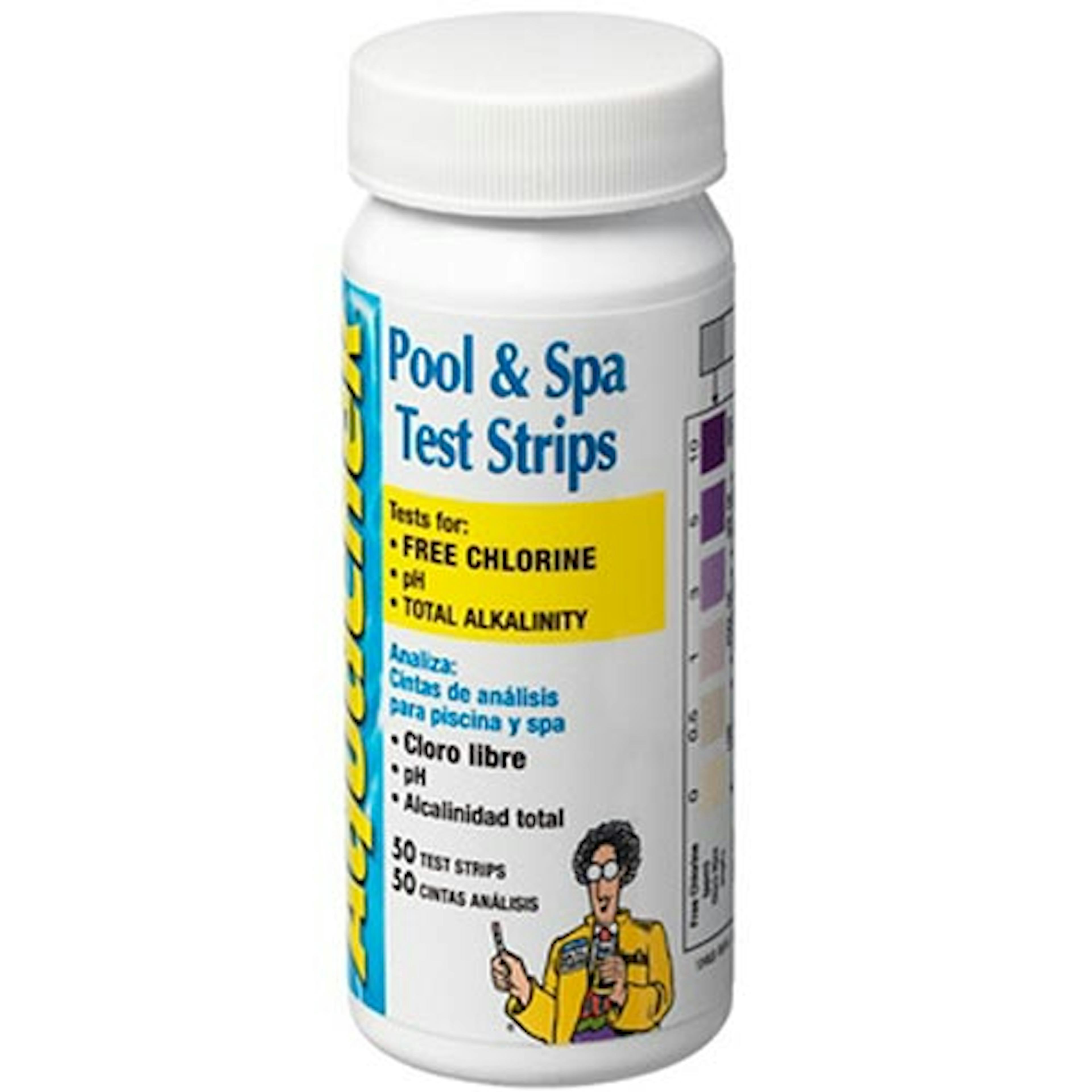 Teststrips Spacare Poolkemi Klor & pH 50st