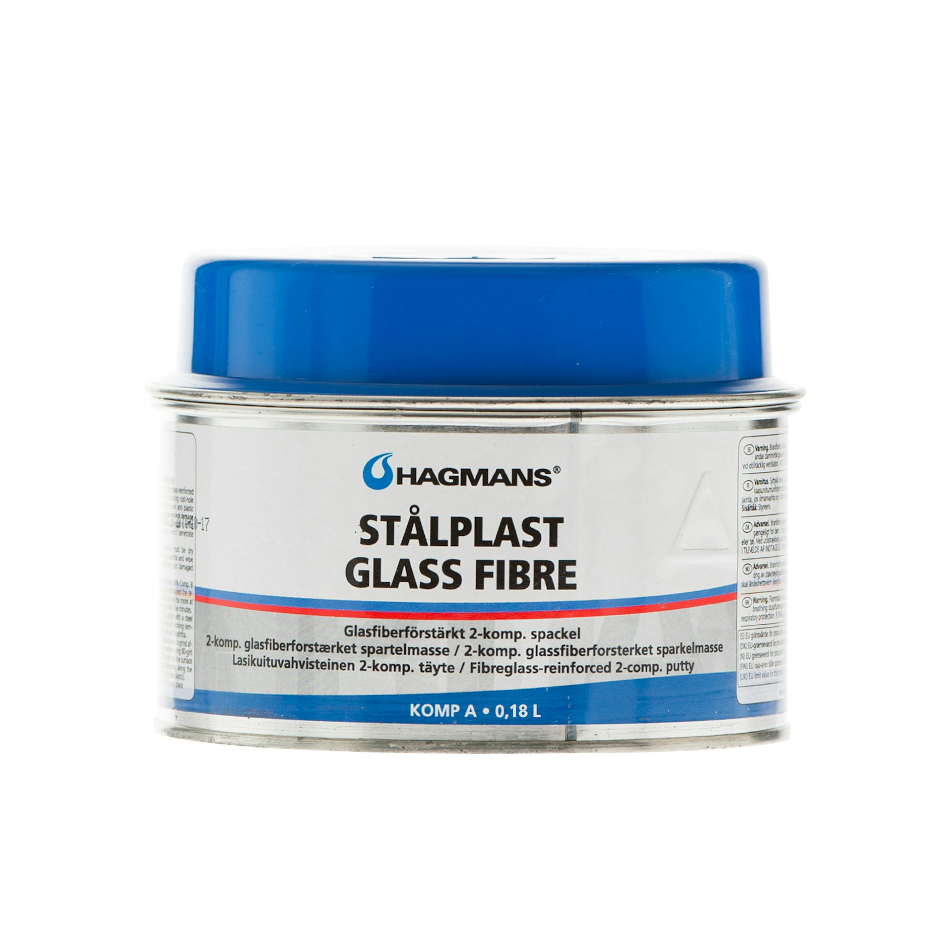 Spackel Hagmans Stålplast Glass Fibre