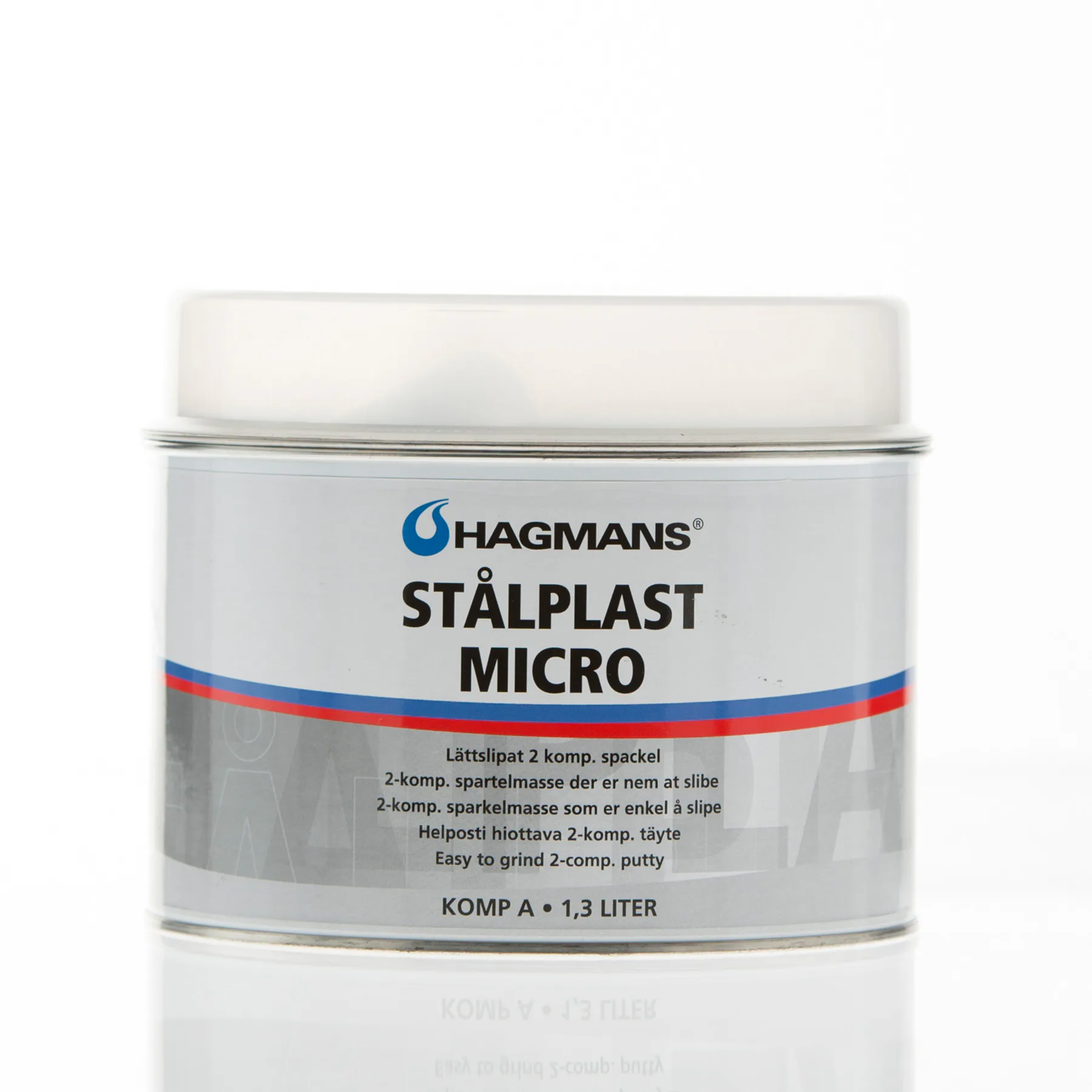 Spackel Hagmans Stålplast Micro