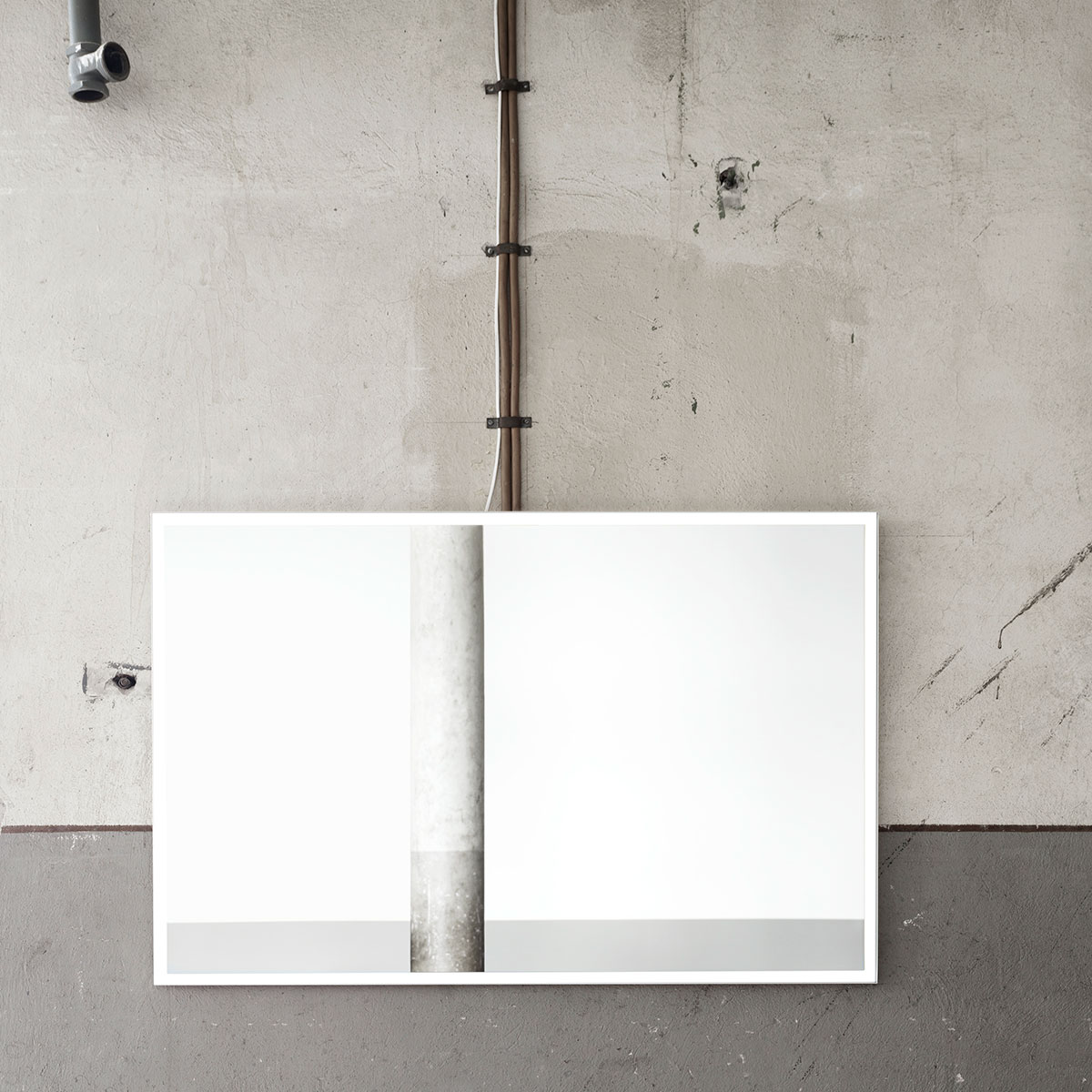 Belysningsspegel Ballingslöv LED med Ram