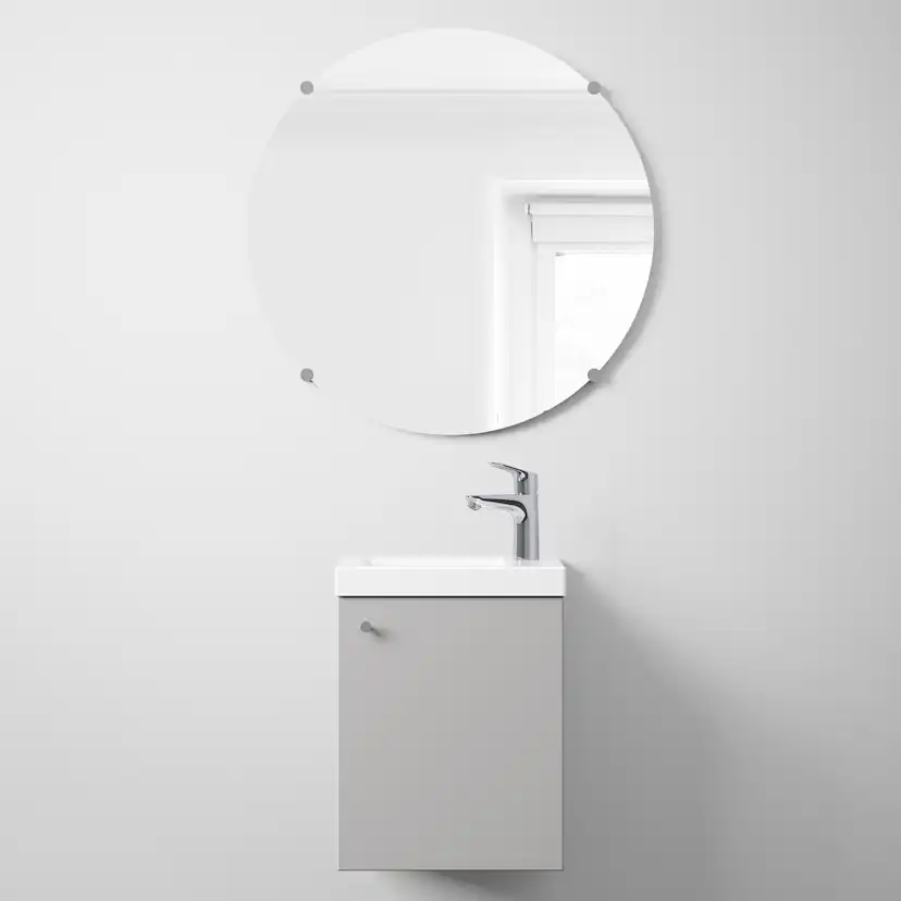 Spegel Ballingslöv Rund Naturell