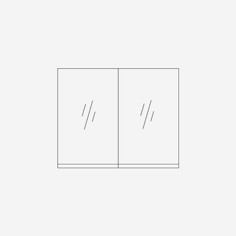 Spegelskåp Ballingslöv 80 TMM