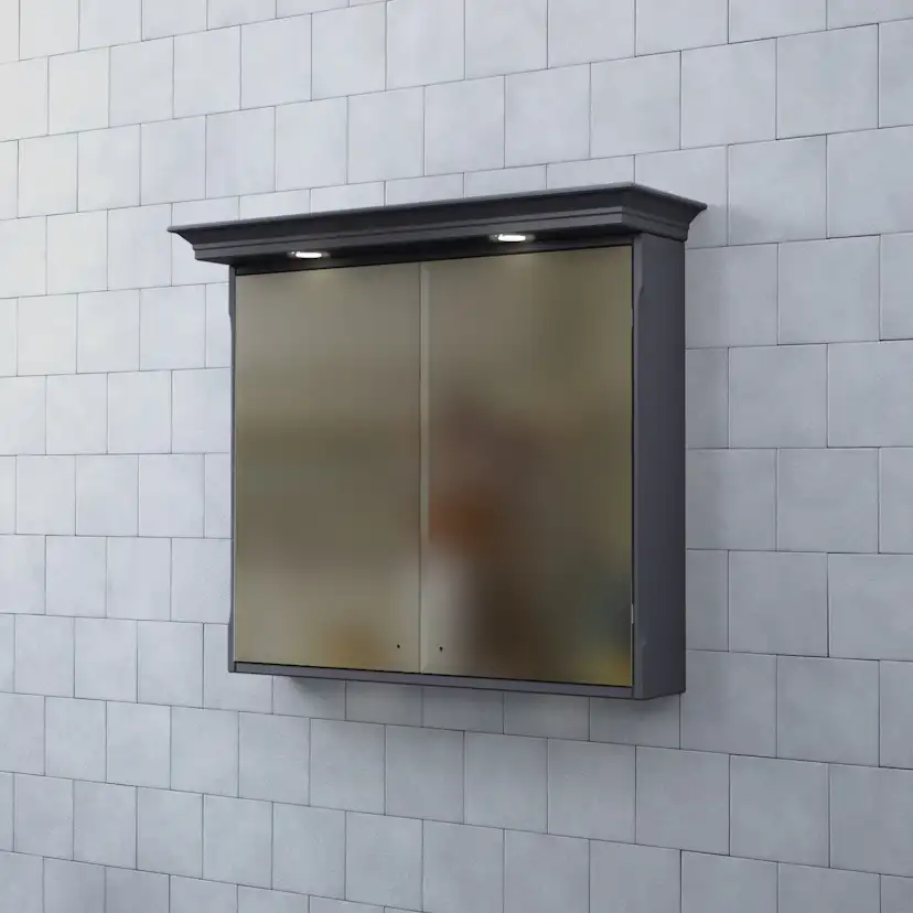 Spegelskåp Björbo Badrum Saga med Belysning