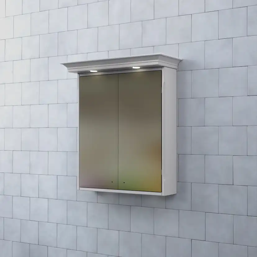 Spegelskåp Björbo Badrum Saga med Belysning