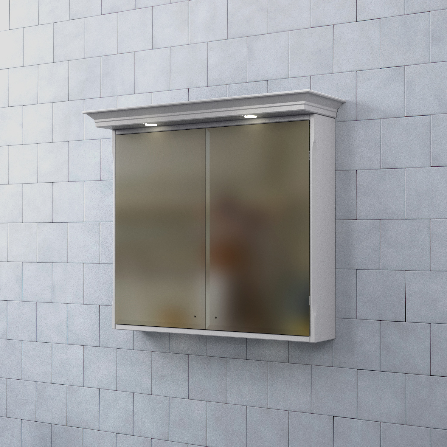 Spegelskåp Björbo Badrum Saga med Belysning