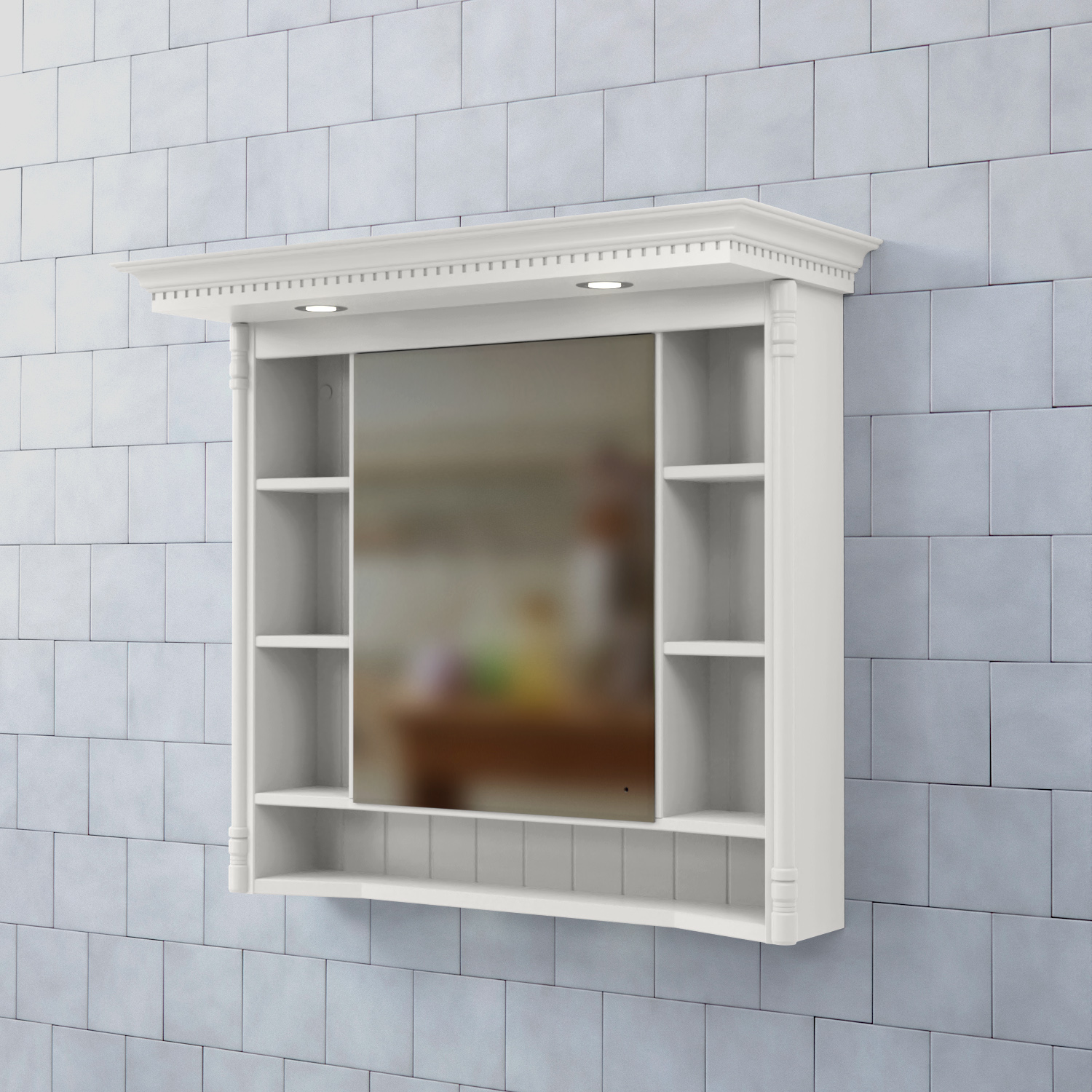 Spegelskåp Björbo Badrum Valhall med Belysning