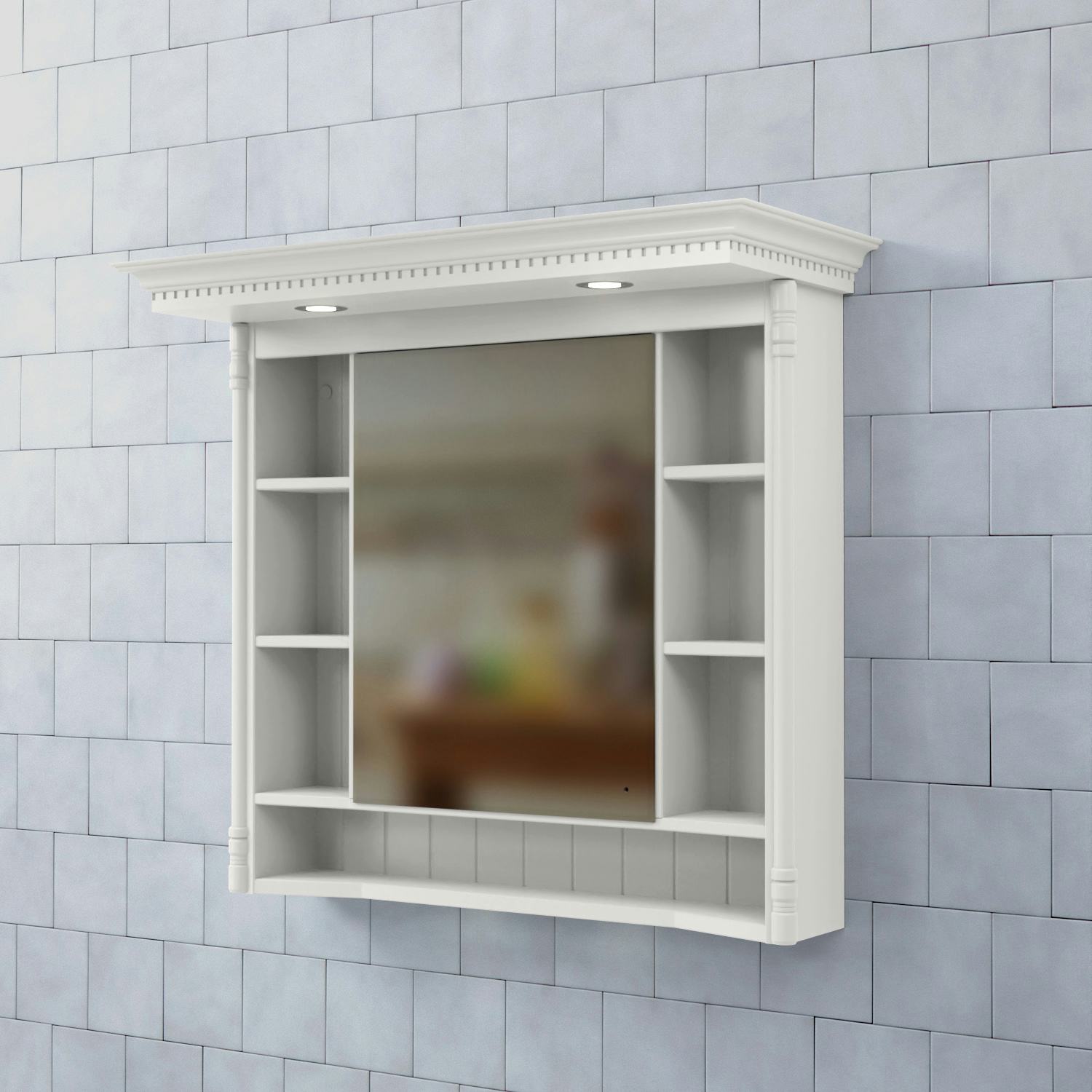 Spegelskåp Björbo Badrum Valhall med Belysning