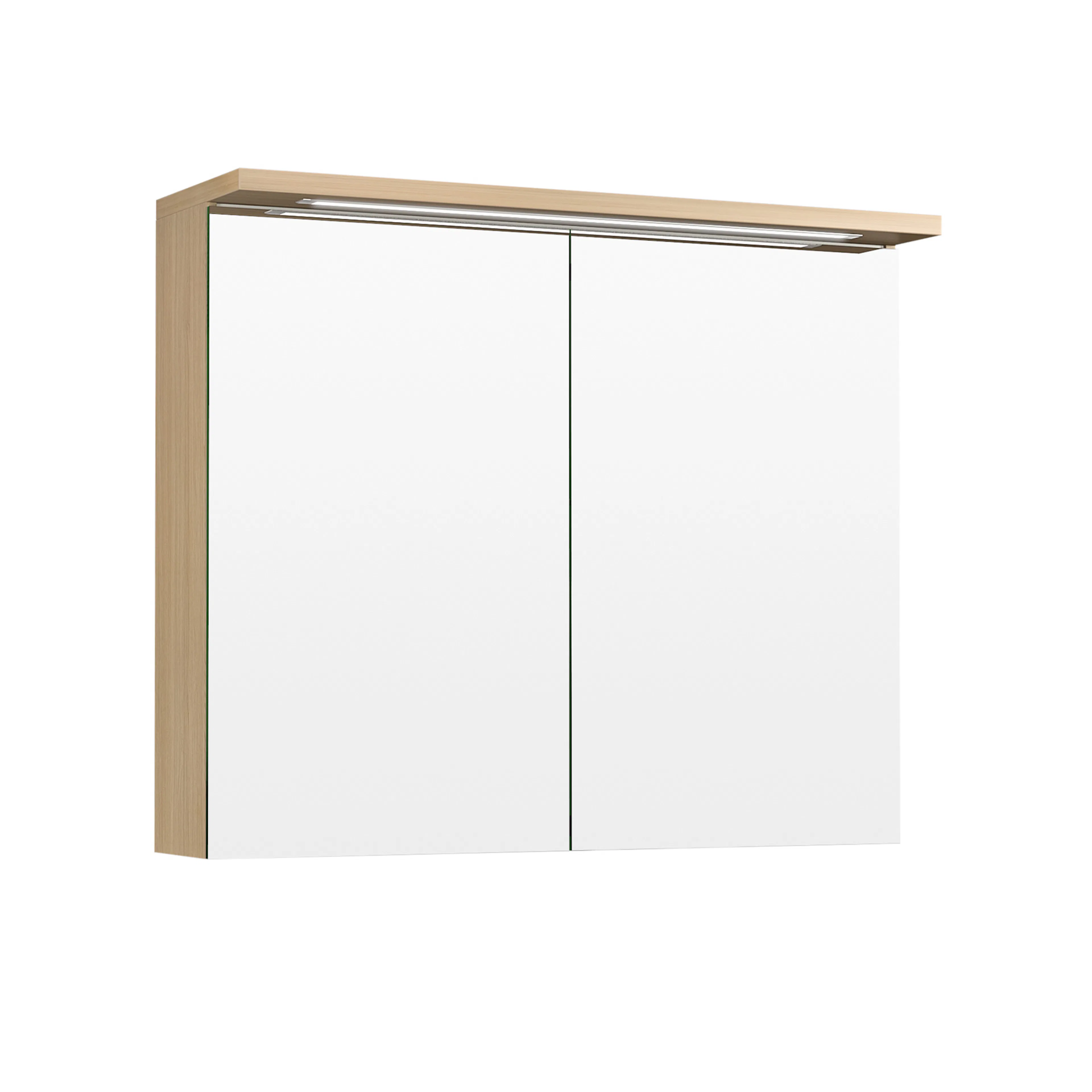 Spegelskåp Temal Highlight med LED-Belysning 2 Dörrar