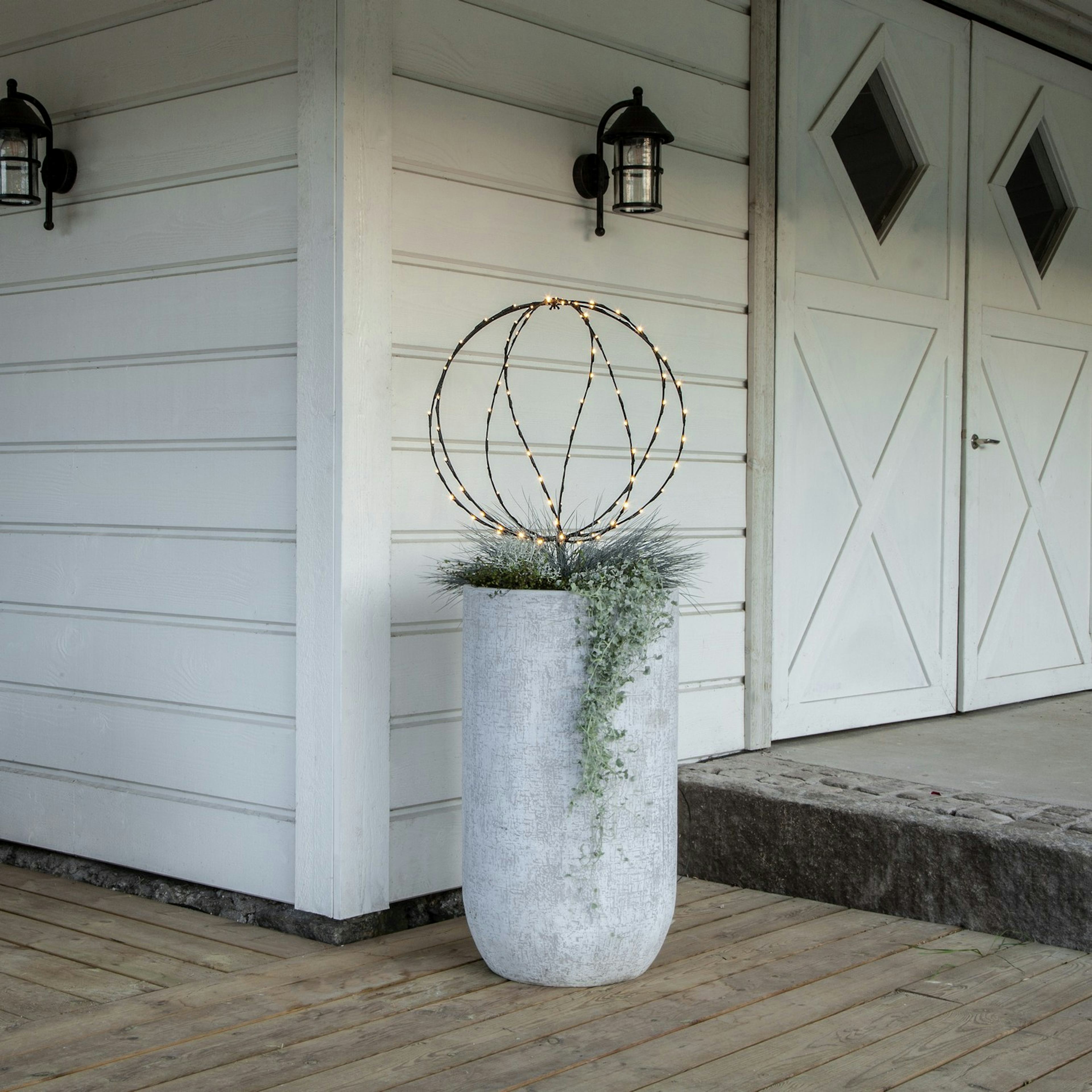 Utomhusdekoration Star Trading Sphere Klot B/O