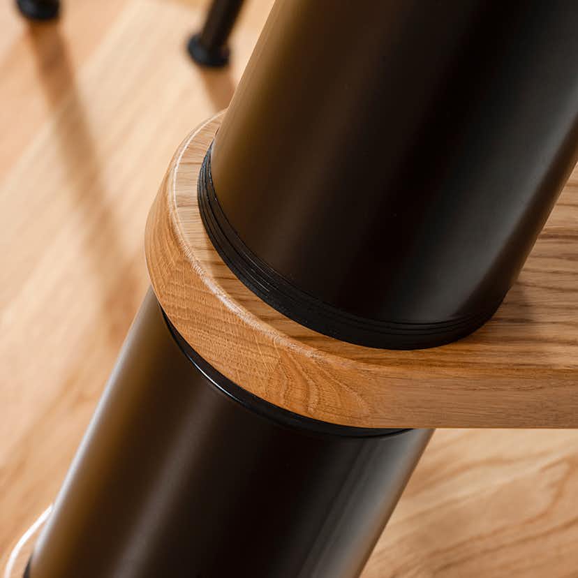 Spiraltrappa Byggera Euro Design Svart