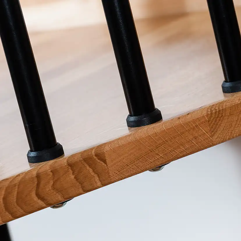 Spiraltrappa Byggera Euro Design Svart