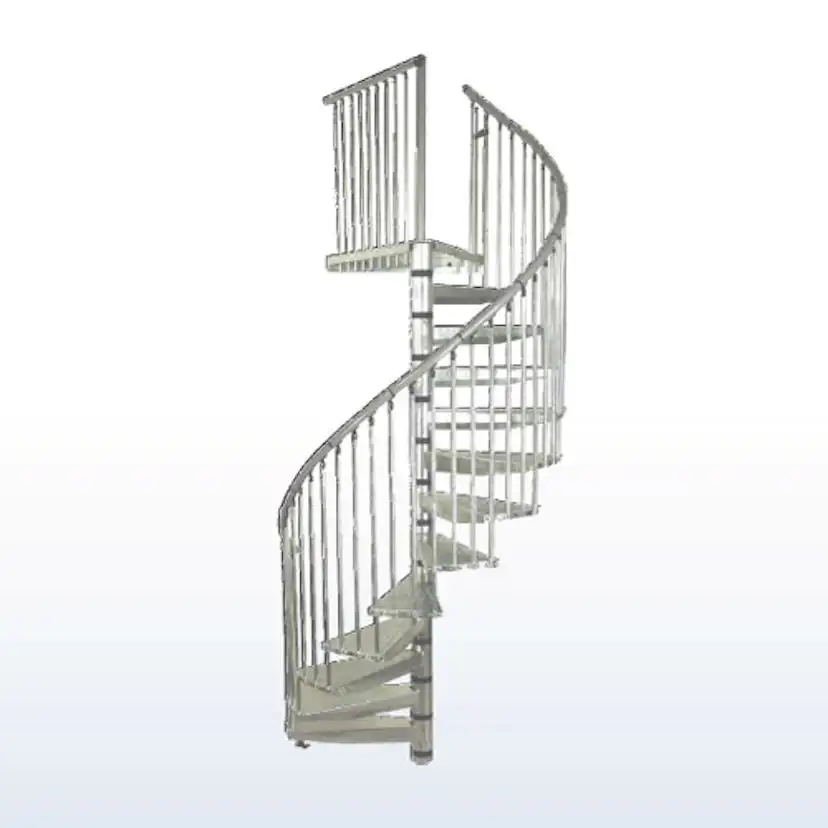 Spiraltrappa Byggera Royal Zink