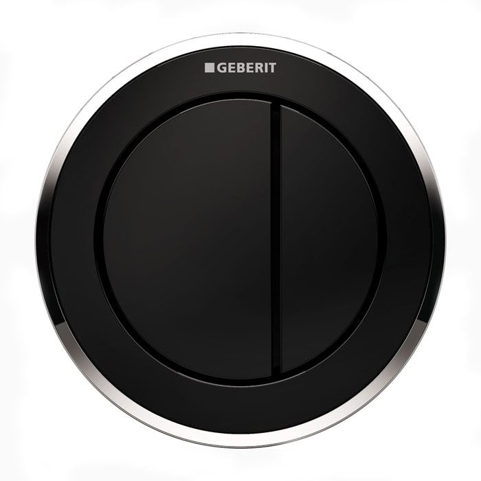 Svart/Blankförkromad