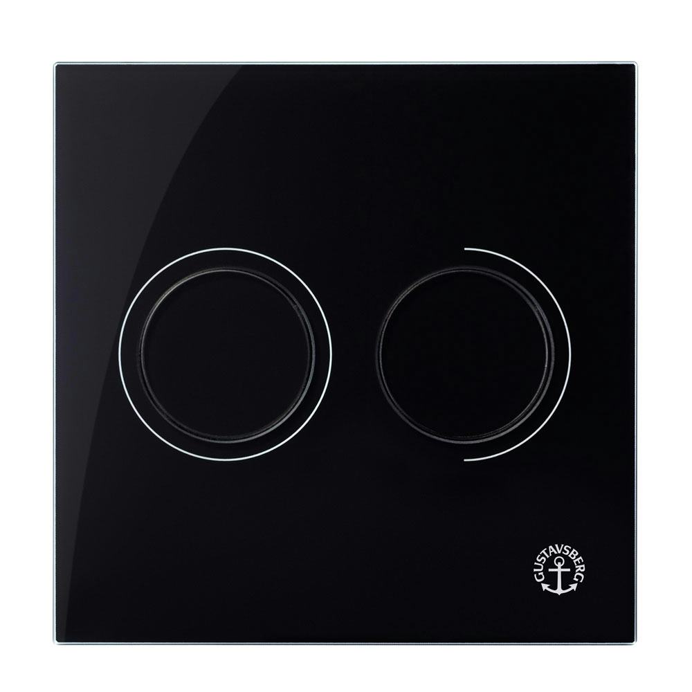 Spolknapp Gustavsberg till Triomont XS Duo Glas Pneumatisk