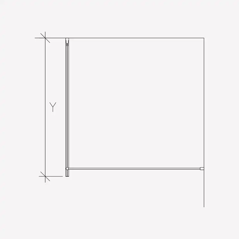 Duschvägg Invitrea Prime PH1