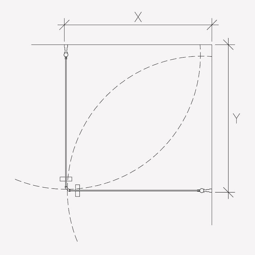 Duschhörn Invitrea Prime PH22 med Glasrengöring