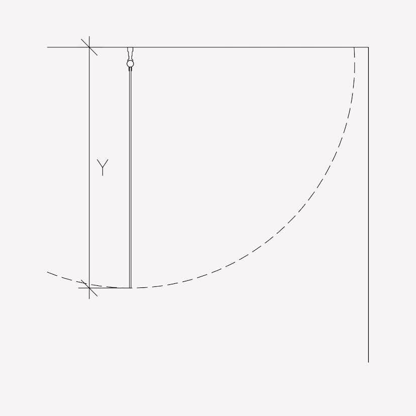Duschvägg Invitrea Prime PH2 med Glasrengöring