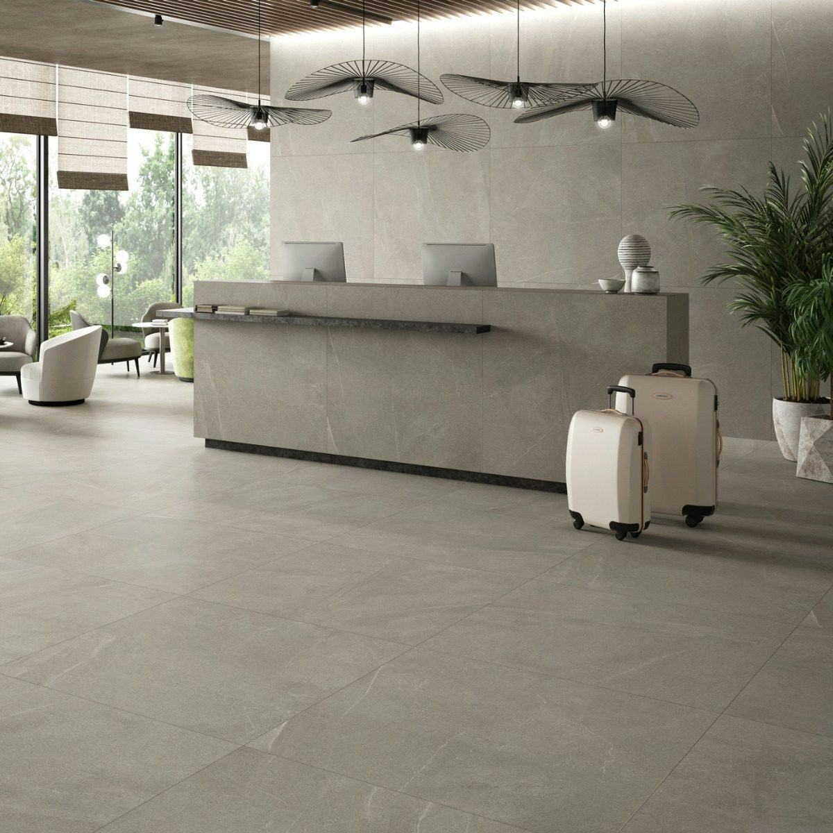 Klinker Bellevue Grey Marmor Matt 120x120 cm