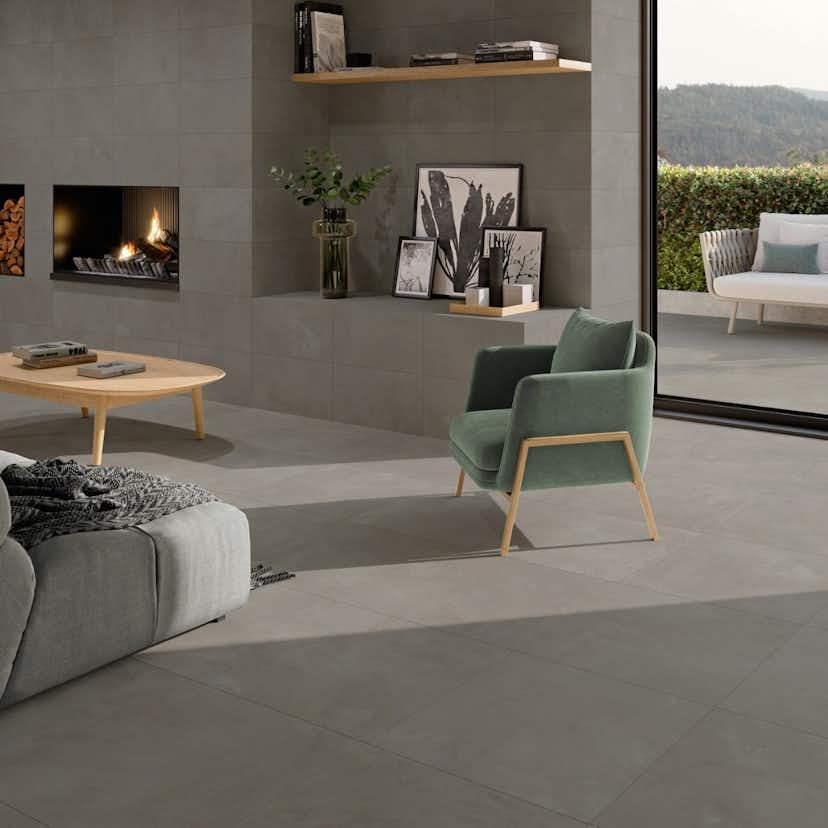 Klinker Elementi Grey Matt 60x120 cm