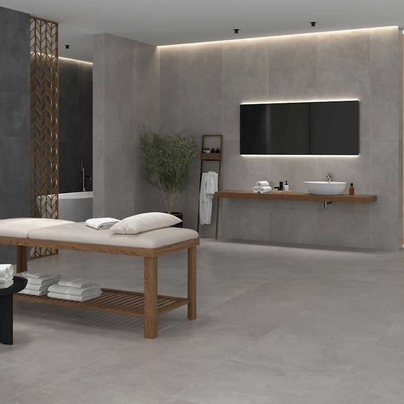 Klinker Tenfors Elementi Grey Matt 75x75 cm