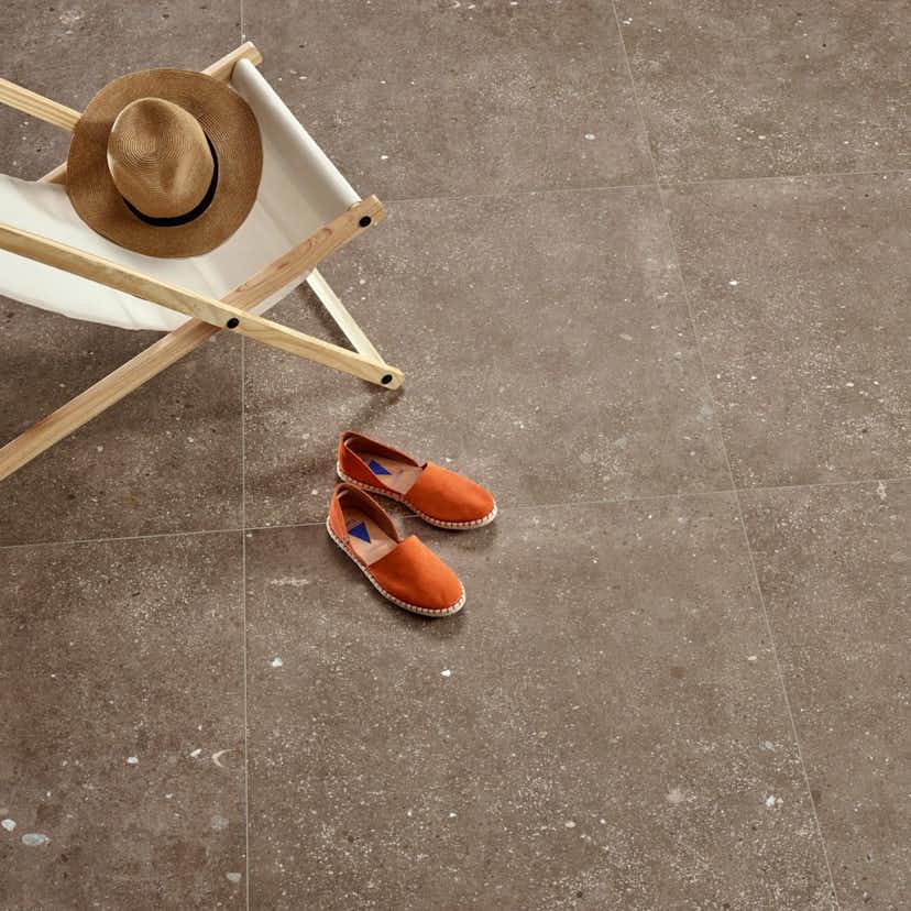 Klinker Glamstone Brown Matt 120x120 cm