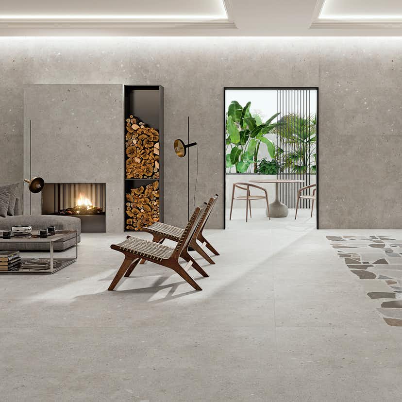 Klinker Tenfors Glamstone Grey Matt 75x75 cm