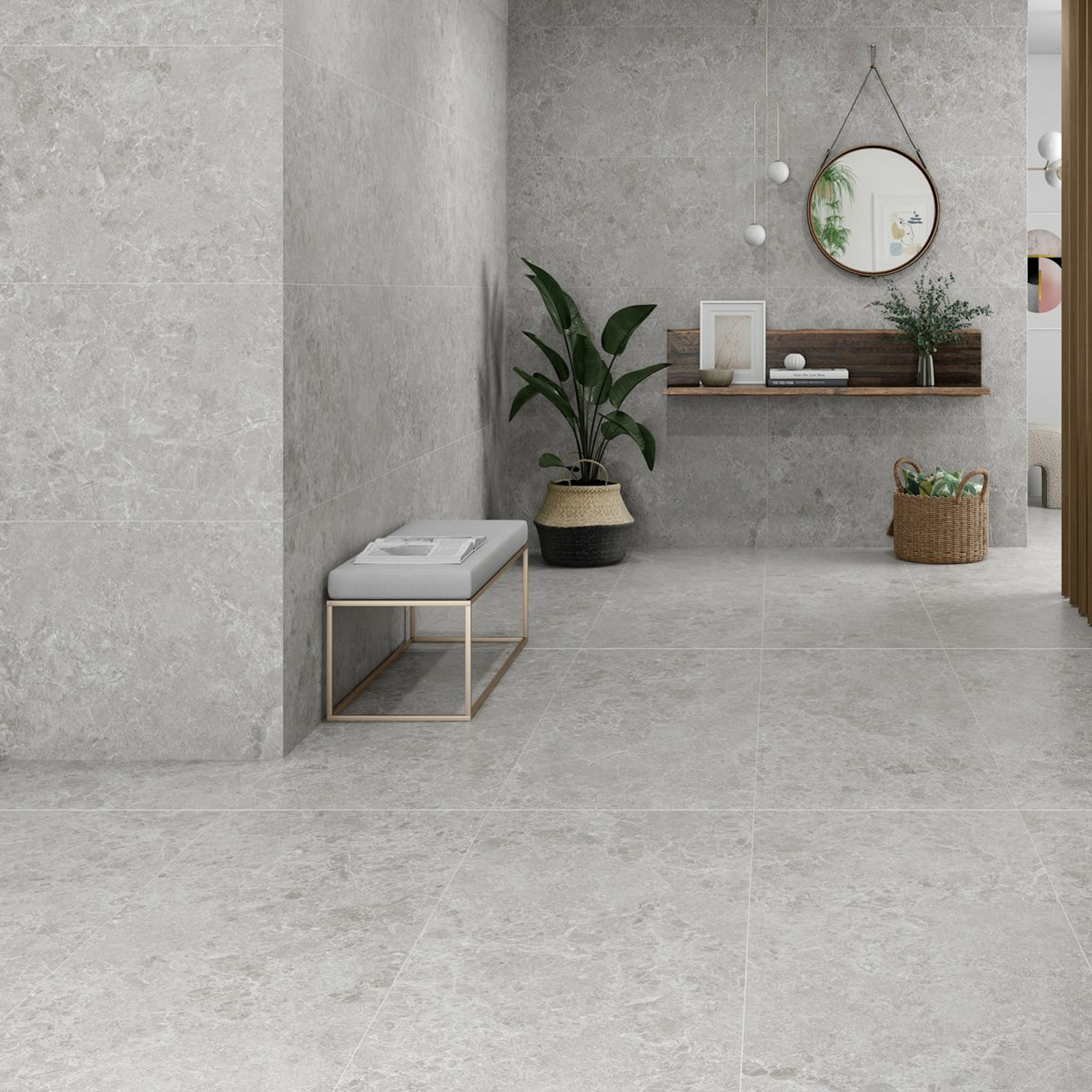 Klinker Charisma Marmor Grey Matt 60x60 cm