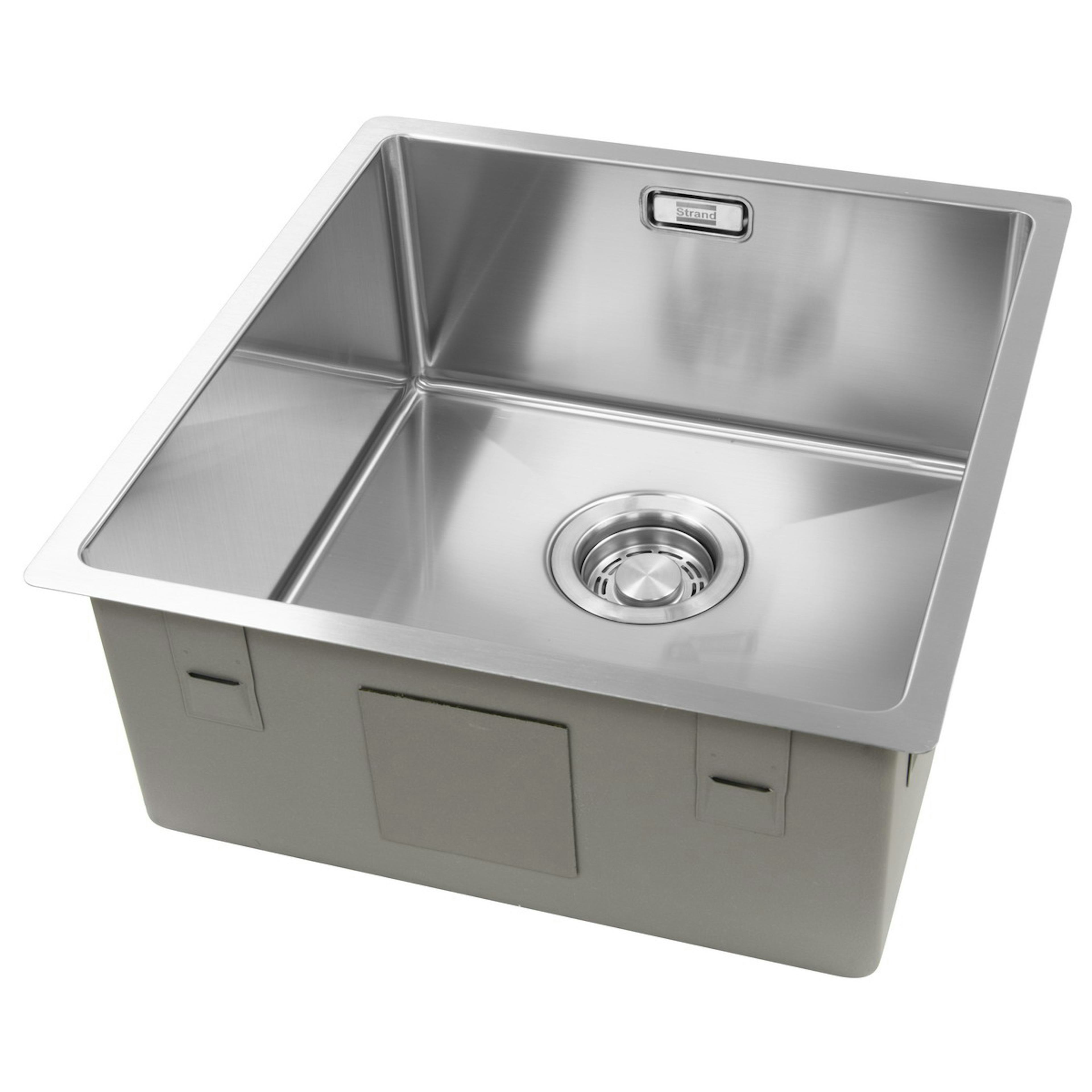 Diskho Strand Stainless STRAND ST38-ECS Rostfri Enkel med Vattenlås