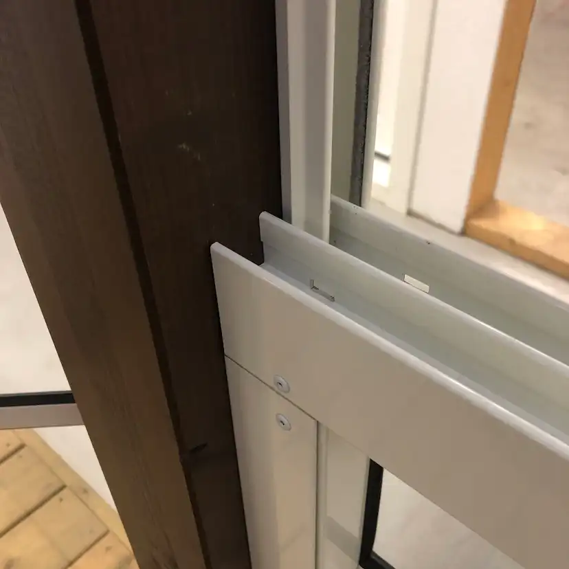 Skjutfönster med fast underdel Landskap Stadig Sommar 2-del