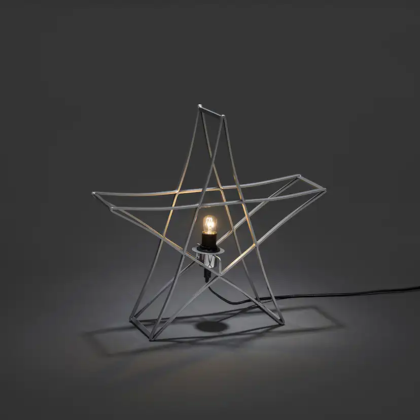 Adventsstjärna Gnosjö Konstsmide Stående 40 cm Metall