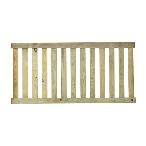 Staket PLUS Ligno 150x73 cm Natur