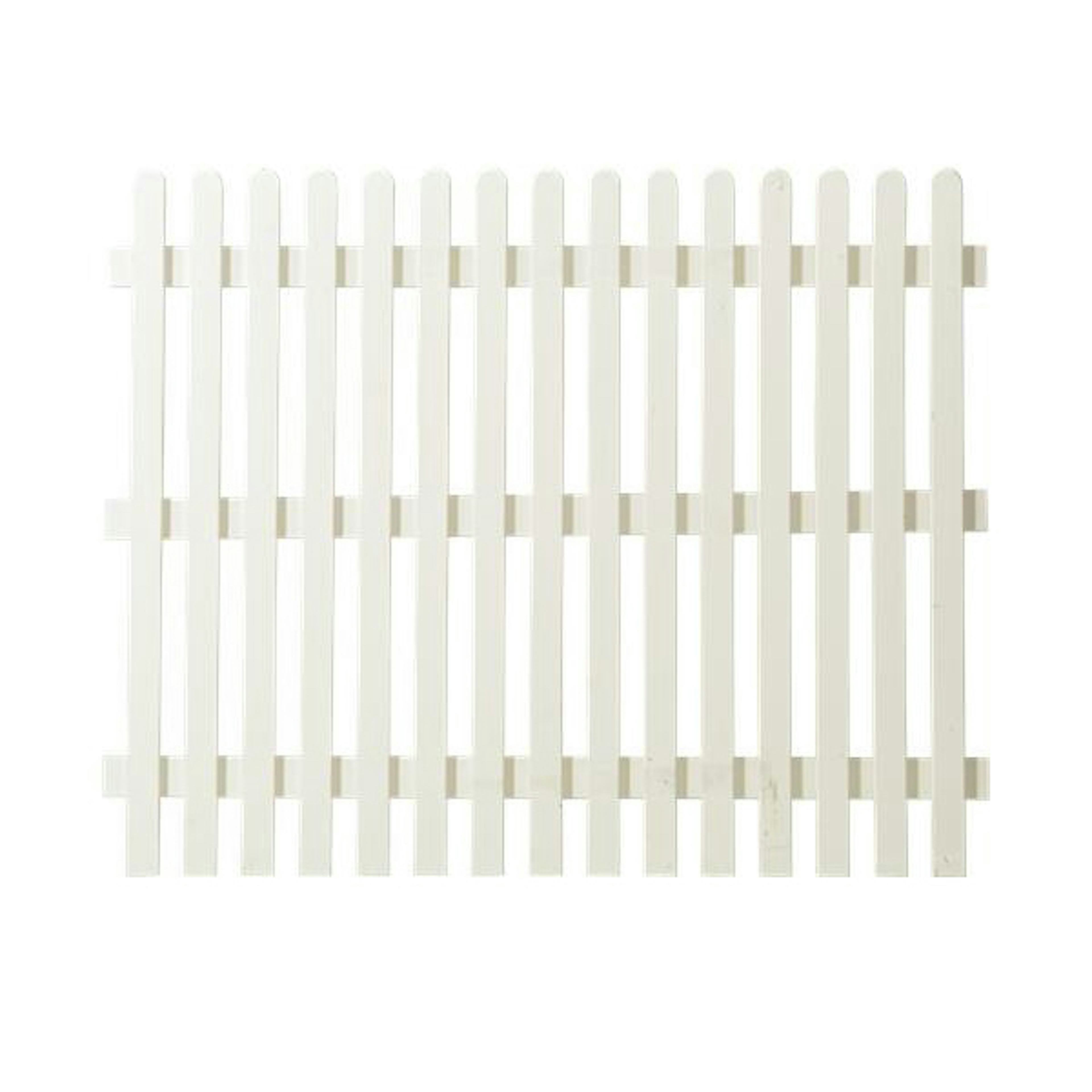 Staket PLUS Retro 150x120 cm Vit