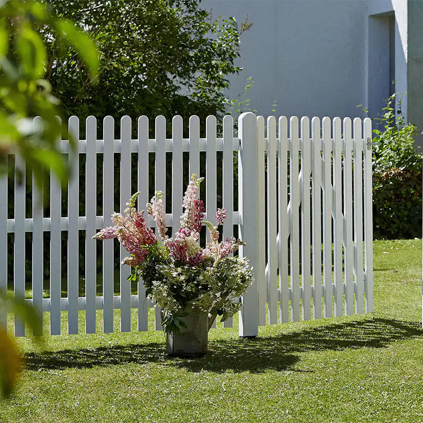 Staket PLUS Retro 150x120 cm Vit