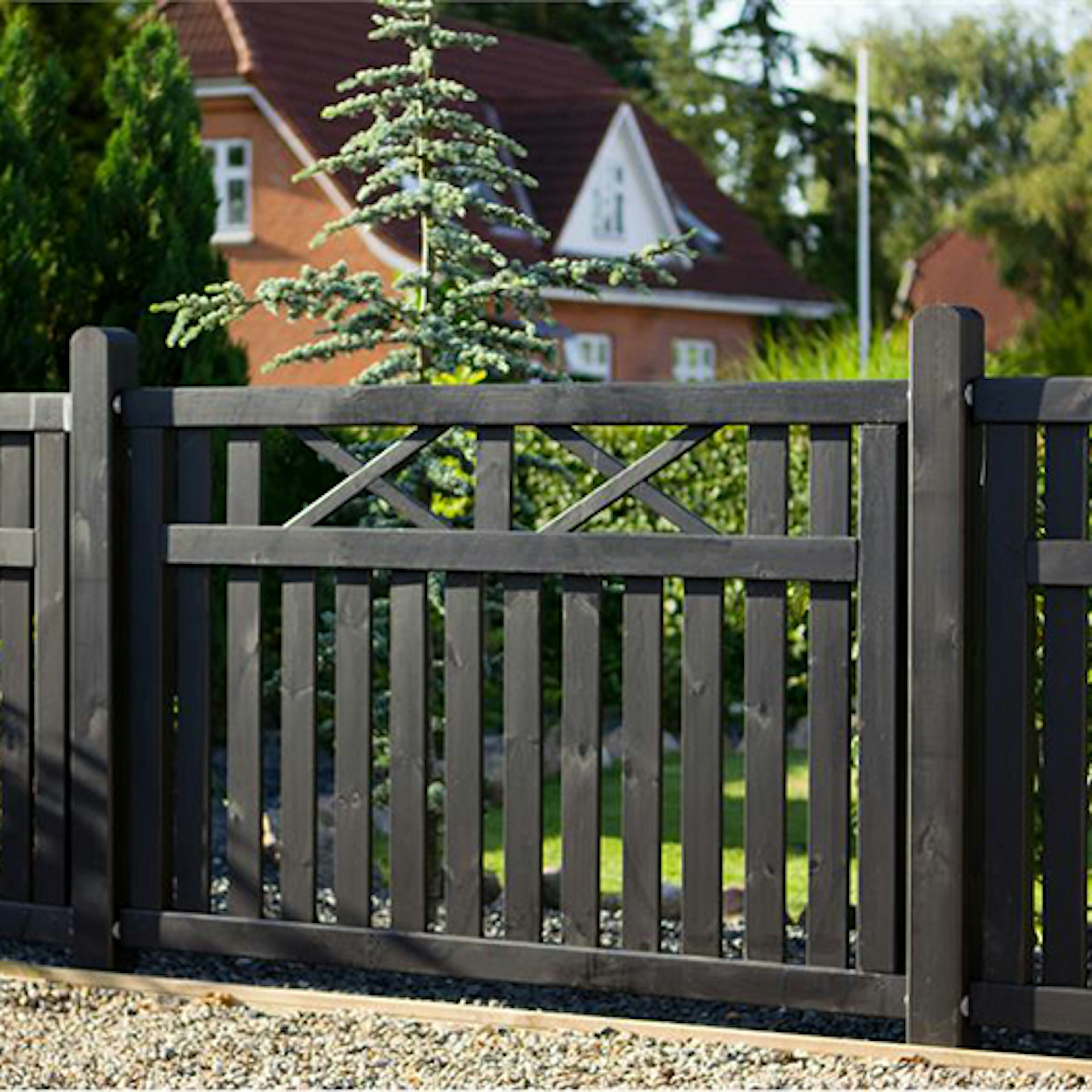 Staket PLUS Vinesse 150x96 cm Svart