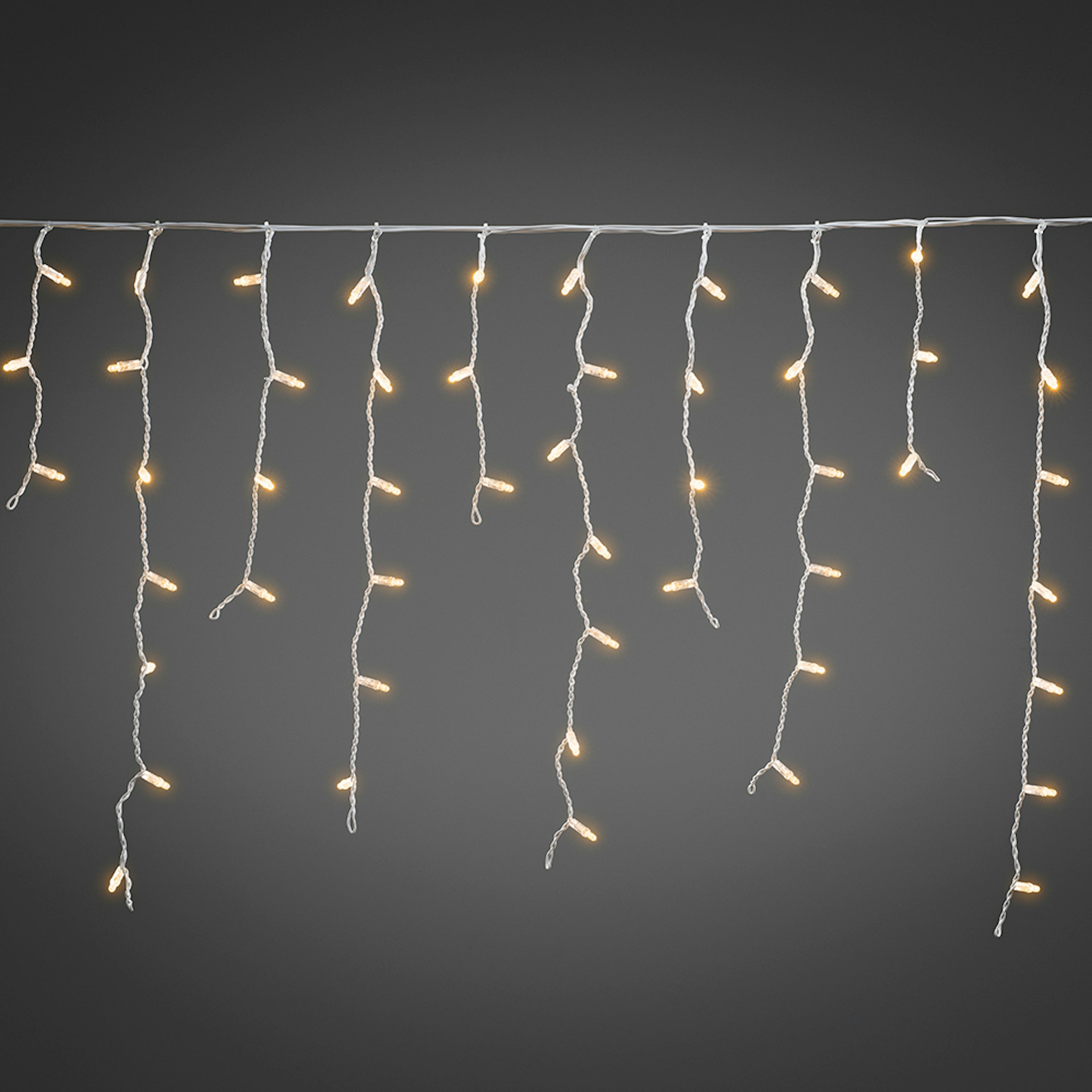 Startset Istapp Gnosjö Konstsmide 100 st amber M-LED