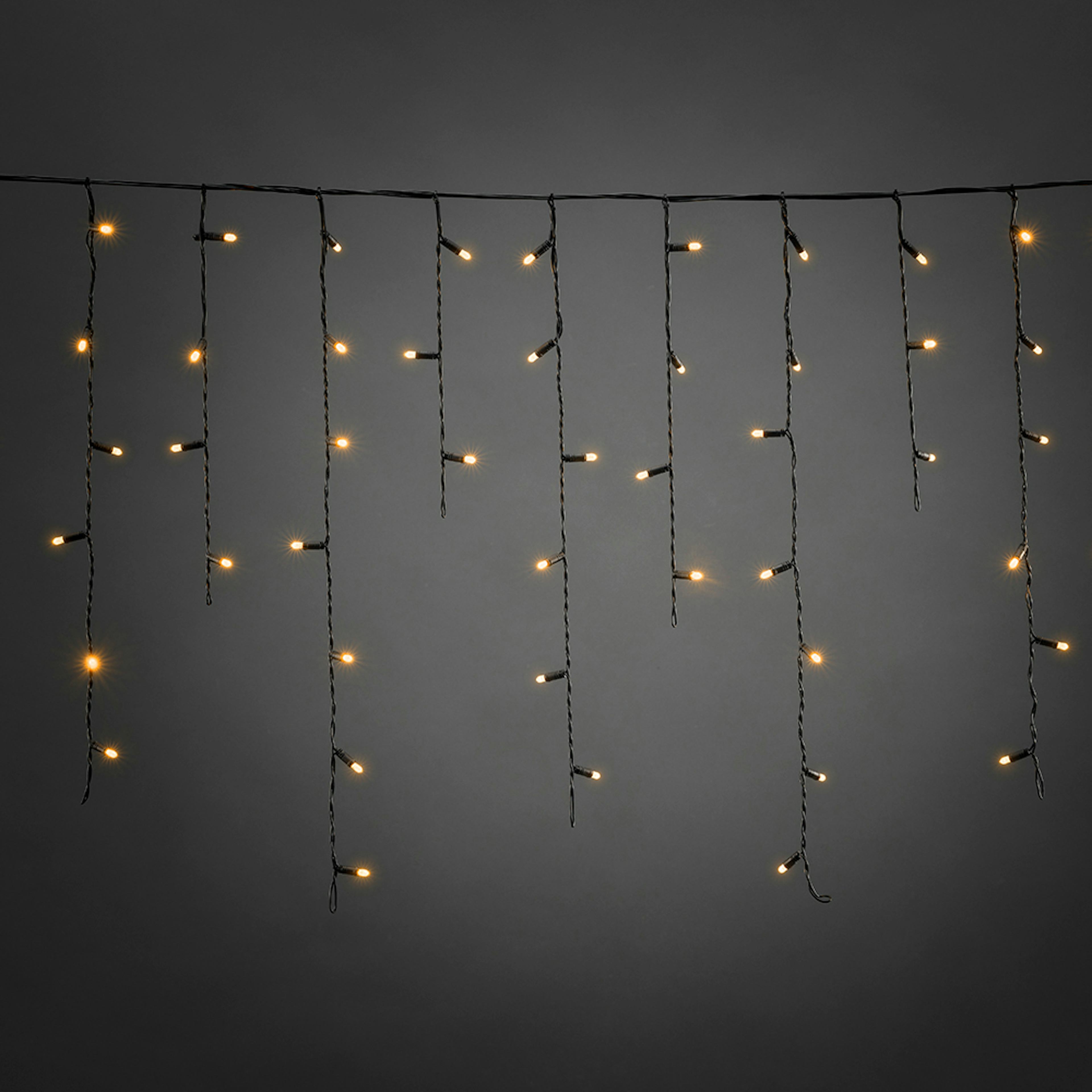 Startset Istapp Gnosjö Konstsmide 100 st amber M-LED