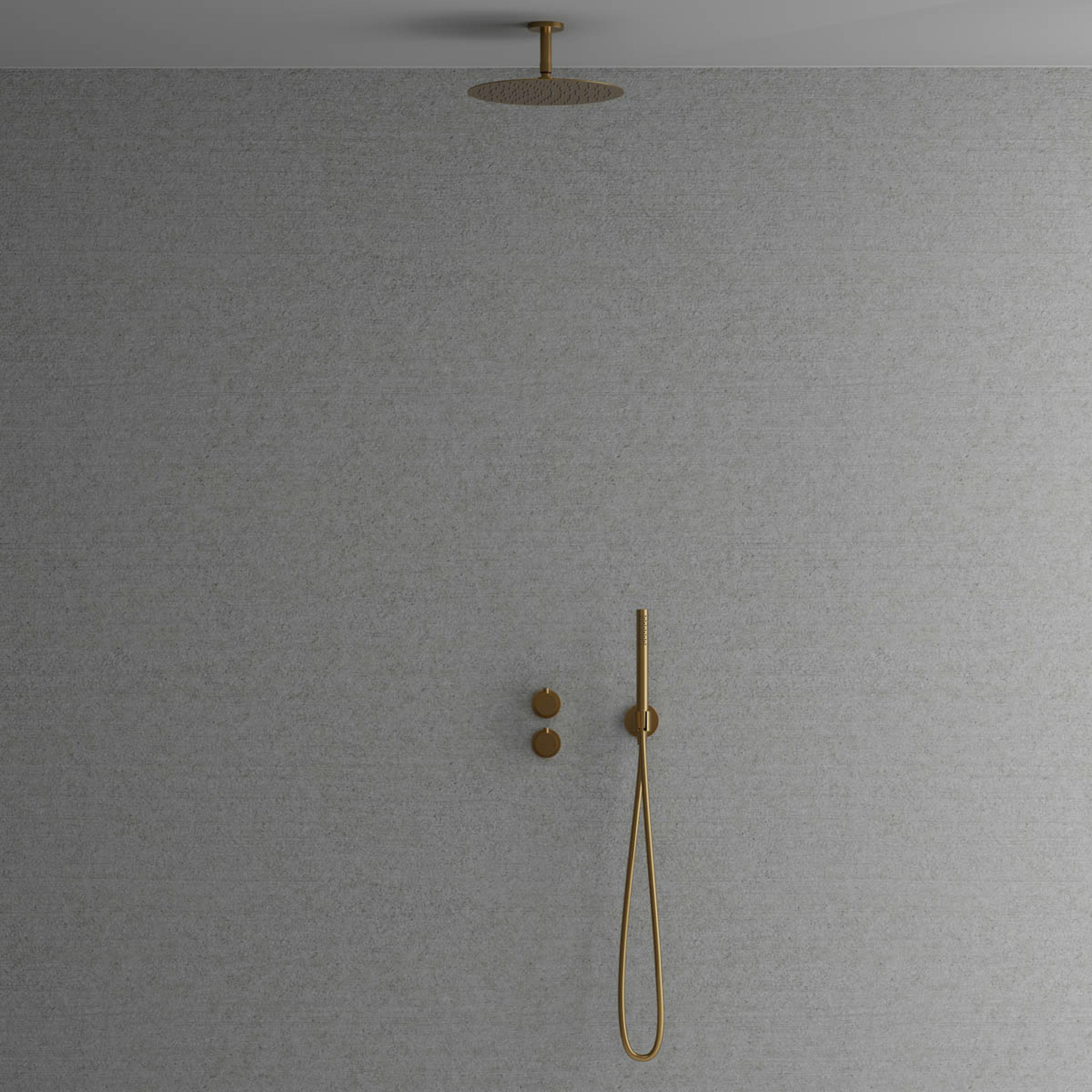 Takduschset Scandtap Steel Harmonized 2Y för Inbyggnad