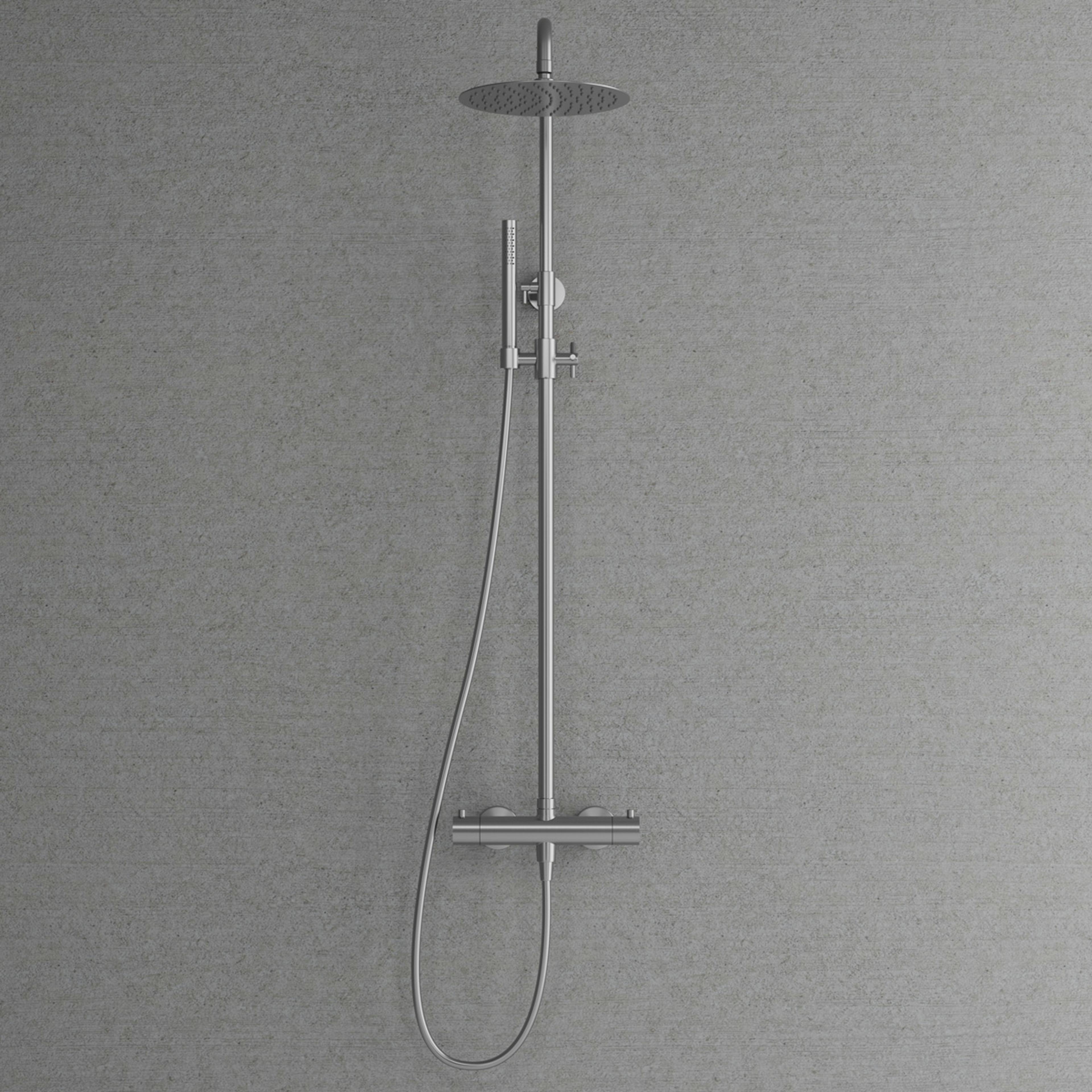 Takduschset Scandtap Steel Pleasure 2