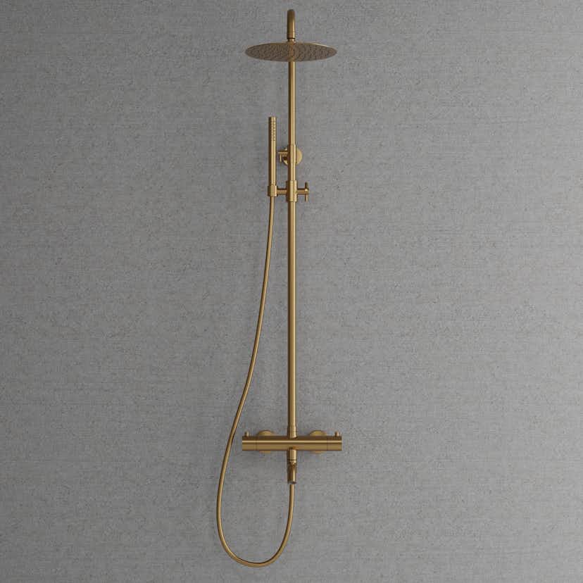 Takduschset Scandtap Steel Pleasure 3