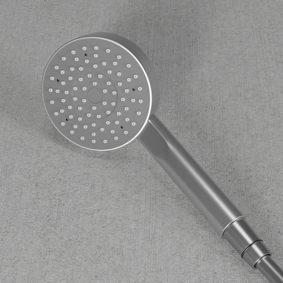 Handdusch Scandtap Steel Pleasure Rund exkl. Slang